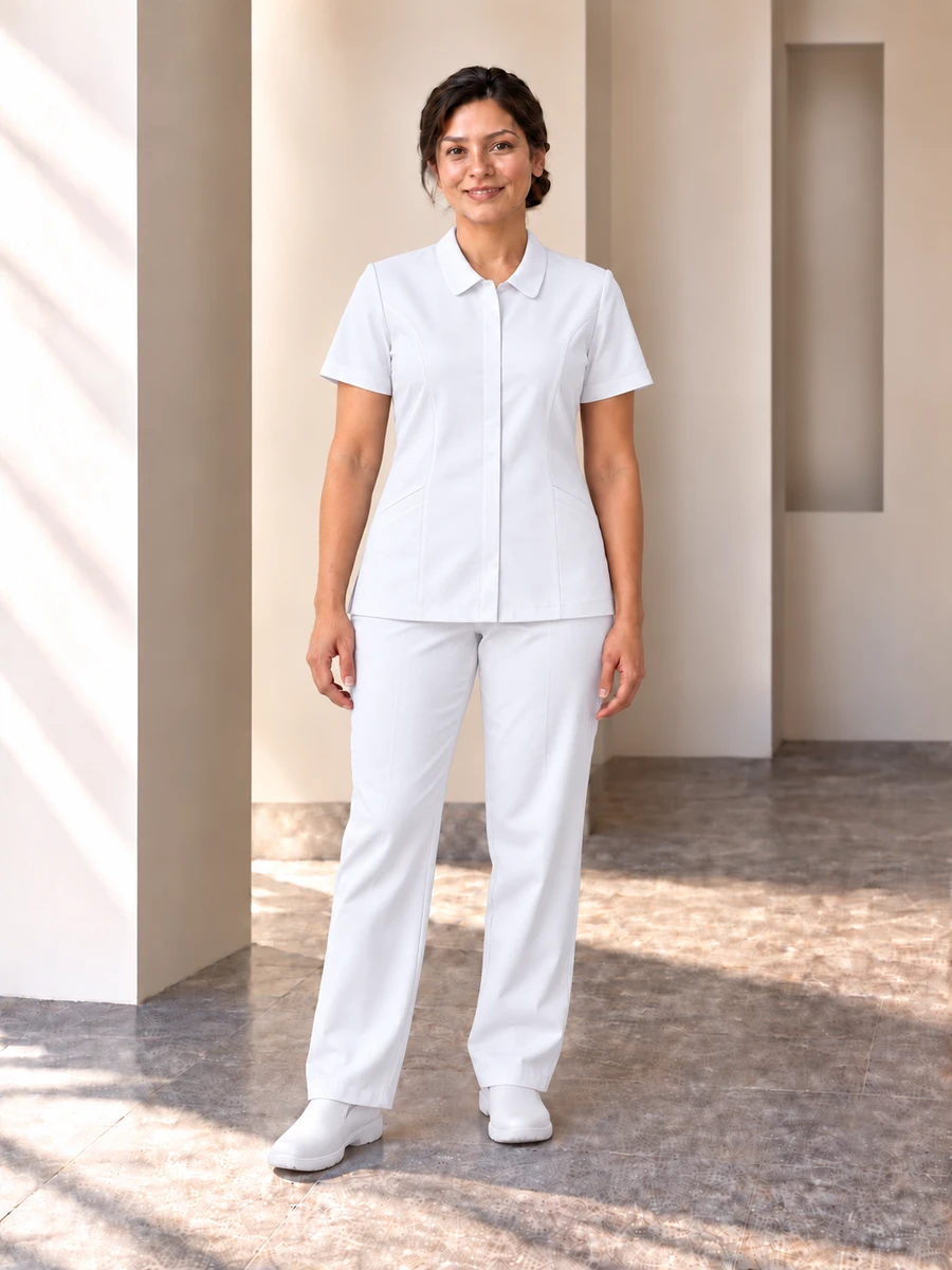 Conjunto Luce Formación · Blanco · front · Elena, referencia M